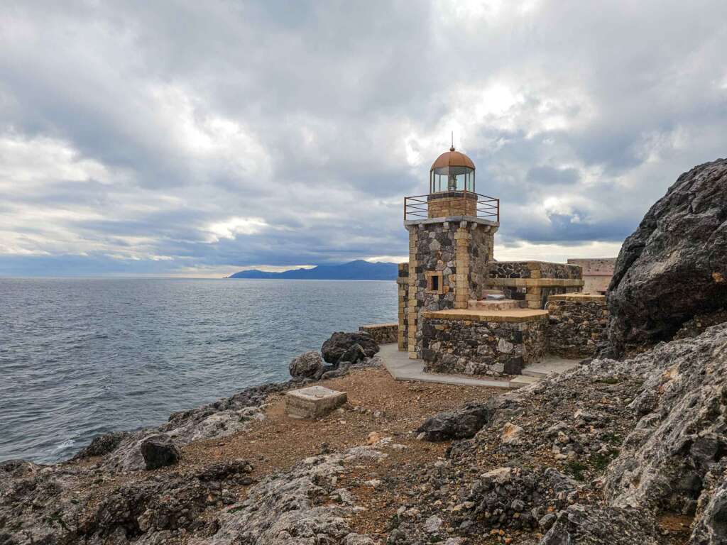 Der Leuchtturm von Monemvasia