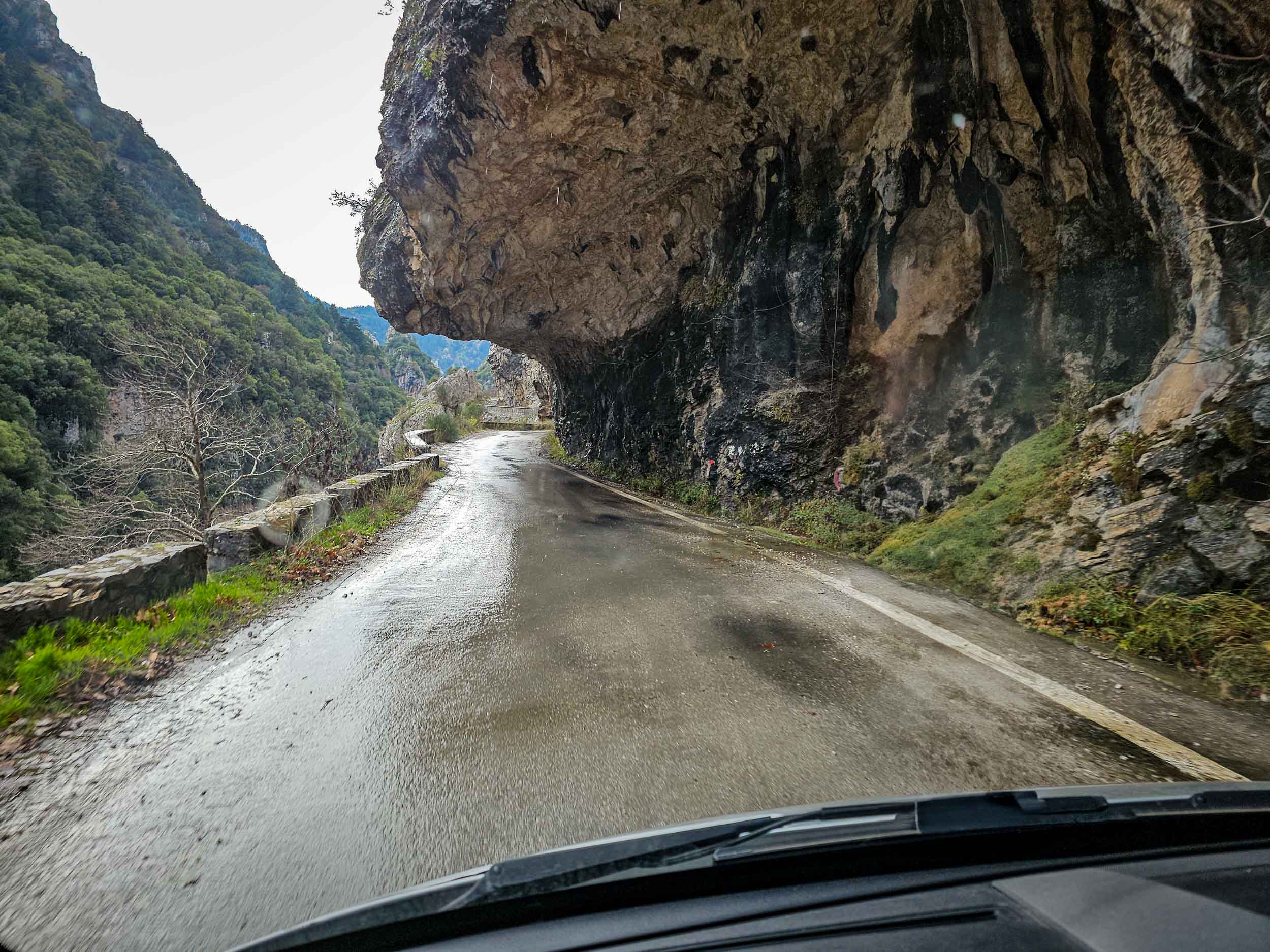 Der bekannteste Fotosport des Langada-Taygetos Pass