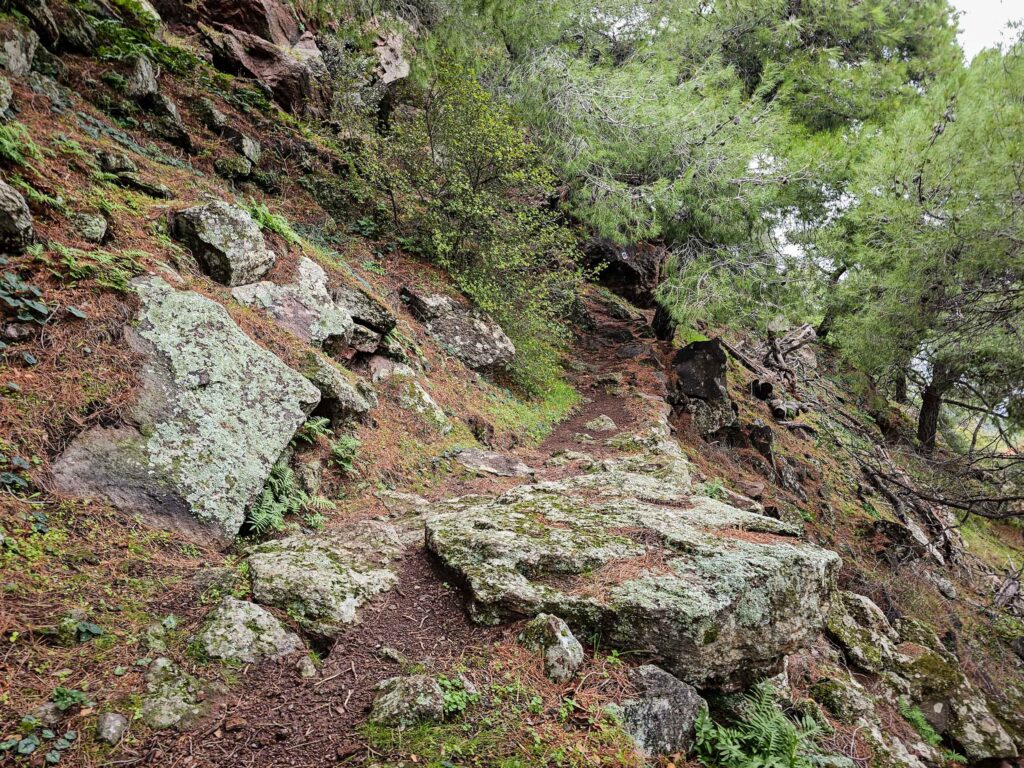 Methana Volcano Peak