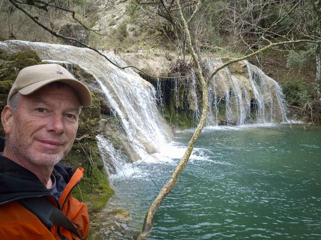 Mavrolimna Wasserfall