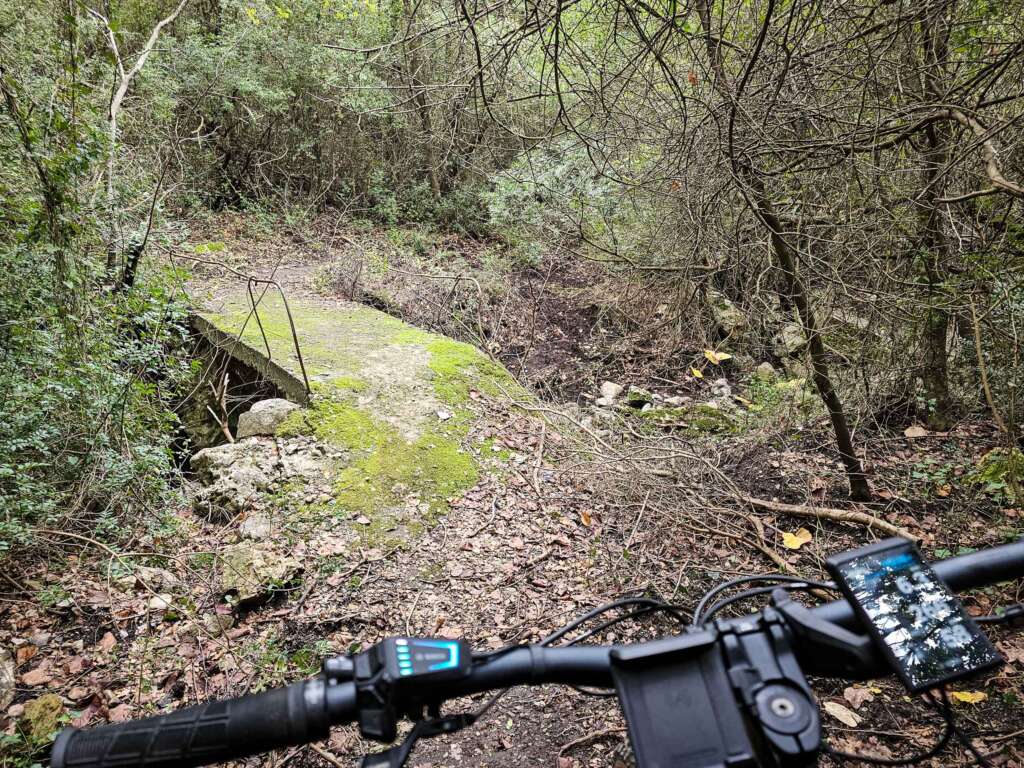 Hier konnte man noch mit dem MTB fahren, danach nicht mehr