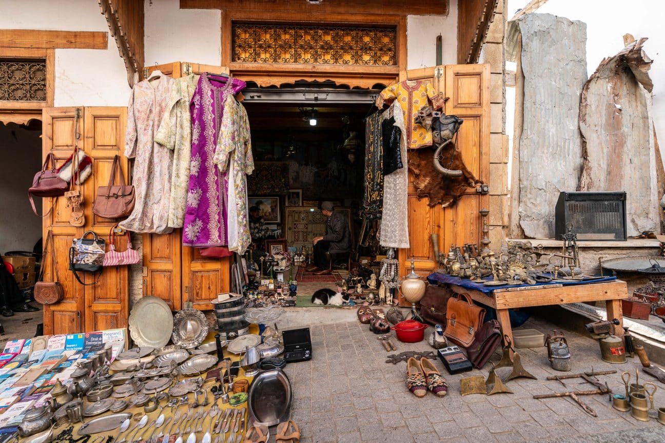 Neuerer Teil des Rabat Old Market