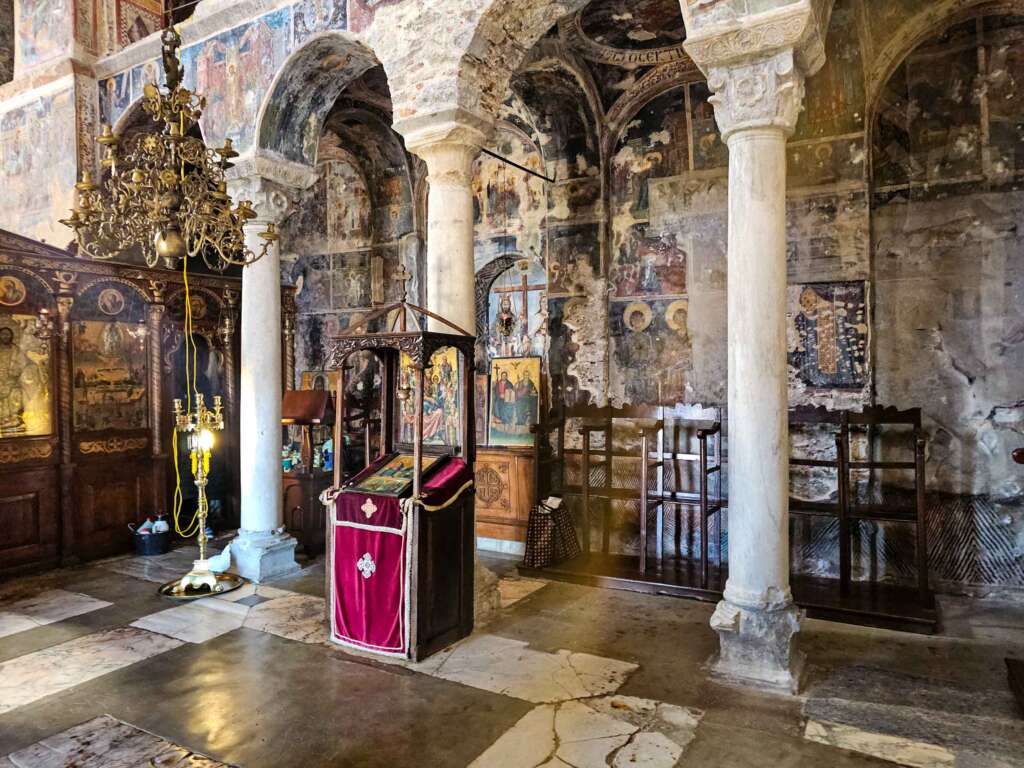 Altar des Mistras Kloster