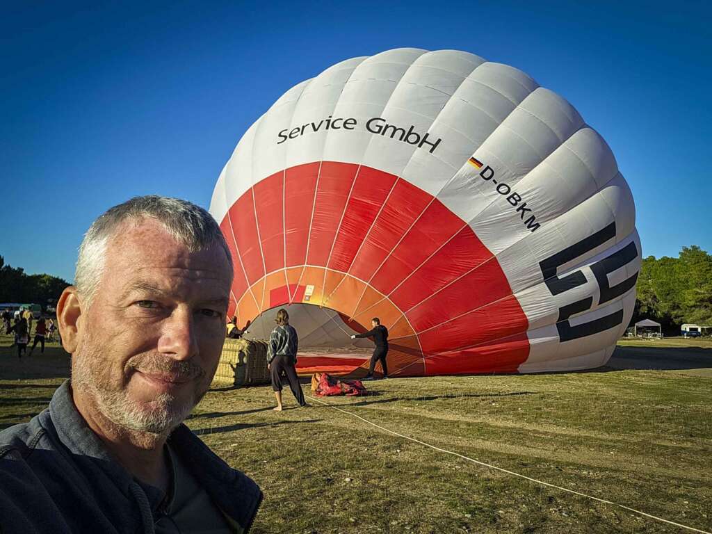 Heißluftballonfahrt am Elea Beach